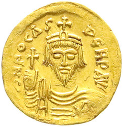 10.60.90: Ancient Coins - Byzantine Empire - Phocas, 602 - 610