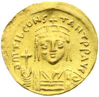 10.60.60: Ancient Coins - Byzantine Empire - Tiberius II Constantine, 578 - 582
