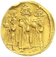 10.60.100: Ancient Coins - Byzantine Empire - Heraclius, 610 - 641