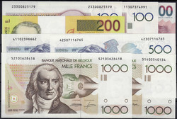 110.40: Banknoten - Belgien