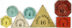 125.70: Auxiliary coins and tokens - towns