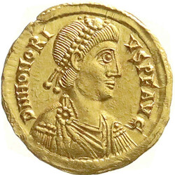 10.50.10: Ancient Coins - Western Roman Empire - Honorius, 393 - 423