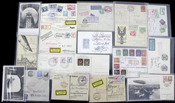 7690: Collections and Lots Zeppelin and Airmail