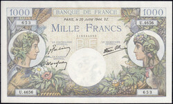 110.110: Banknotes - France