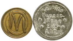 125: Auxiliary coins and tokens