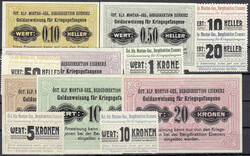 110.370: Banknoten - Österreich / Römisch Deutsches Reich