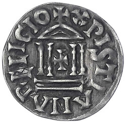 20.30.40: Medieval Coins - Carolingian Coins - Louis the Pious, 814 - 840