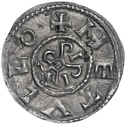 20.30.70.10: Medieval Coins - Carolingian Coins - Western Francia - Pepin II,
842 - 852