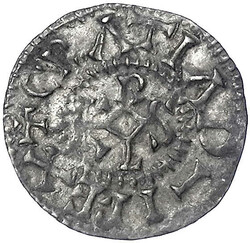 20.30.70.20: Medieval Coins - Carolingian Coins - Western Francia - Charles II
the Bold, 840 - 876