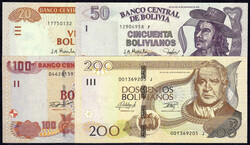 110.560.50: Banknotes – America - Bolivia