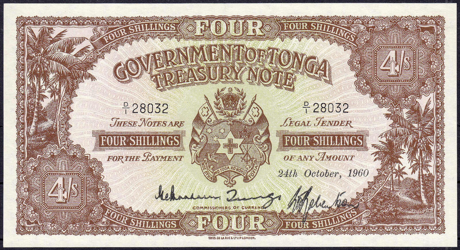 110.580.150: Banknoten - Ozeanien - Tonga