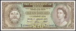 110.560.35: Billets - Amériques - Belize (Honduras britannique)