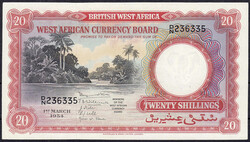 110.550.85: Banknoten - Afrika - Britisch Westafrika