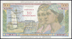 110.550.307: Banknoten - Afrika - Reunion