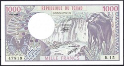 110.550.440: Banknoten - Afrika - Tschad
