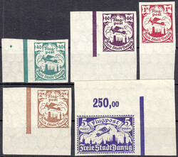 340: Danzig - Airmail stamps