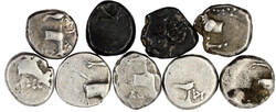 10.20.180.30: Ancient Coins - Greek Coins - Tracian Tribes - Byzantium