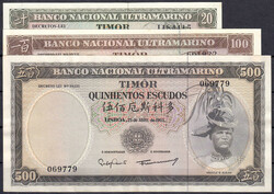 110.570.460: Banknoten - Asien - Timor