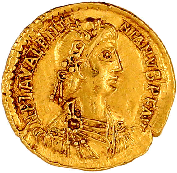 10.50.110: Ancient Coins - Western Roman Empire - Valentinianus III, 425 - 455