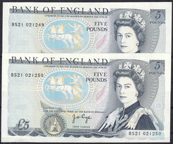 110.150: Billets - Royaume-Uni