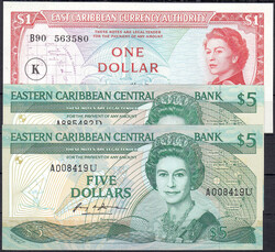 110.560.228: Banknoten - Amerika - Ostkaribische Staaten