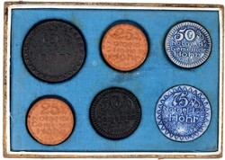 125.90: Auxiliary coins and tokens - porcelaine coins and token