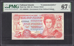 110.560.110: Banknoten - Amerika - Falkland Inseln