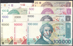 110.230: Banknotes - Croatia