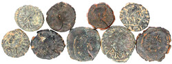 10.60.20: Ancient Coins - Byzantine Empire - Justin I, 518 - 527