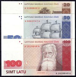 110.240: Banknoten - Lettland