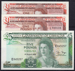 110.130: Banknoten - Gibraltar
