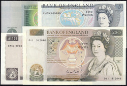 110.150: Banknoten - Großbritannien