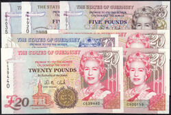 110.160: Banknoten - Guernsey