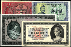 110.500: Banknoten - Tschechoslowakei