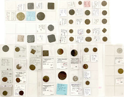 Sammlung von 42 Marken altdeutscher Gebiete von ca. 1500 bis 1850. ...