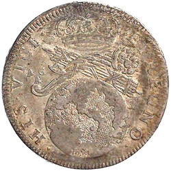 Tari (2 Carlini) 1684, Neapel. vorzüglich