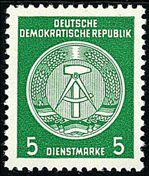 1380: German Democratic Republic - Official stamps
