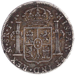 8 Reales 1819 Mexiko City. gutes sehr schön, min. Randfehler, ...