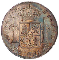 8 Reales 1805 JP, Lima. vorzüglich, schöne Tönung