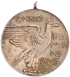 Silbermedaille 1906 von Maximilian Dasio, auf das XV. deutsche ...