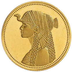100 Pounds 1984. Brb. Kleopatras VII. n.l.. 17,15 g. 900/1000. ...