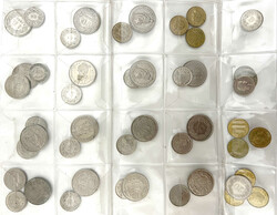 Kleiner Karton mit 12 X 5 Franken: 1963 Rotes Kreuz (Silber) und 11 X ...