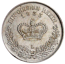 Gulden 1833. vorzüglich