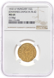 Goldgulden (im Dukatengewicht) 1532, Klausenburg (Kammergraf ...