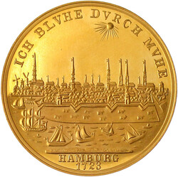 1/2 Bank-Portugaleser zu 5 Dukaten 1723 (offizielle Neuprägung 1960, ...
