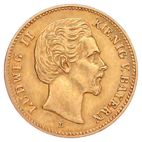 5 Mark 1877 D. sehr schön/vorzüglich