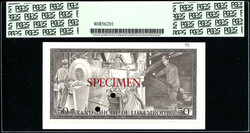 Grand Duche de Luxembourg, 50 Francs 25.8.1972. Specimen. D 000000. ...