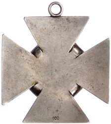 Silbernes Schützenkreuz 1938 auf 100 Jahre Schützengilde Memel ...