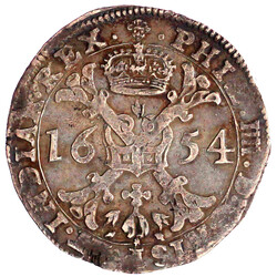 Patagon 1654, Brüssel. 27,95 g. gutes sehr schön