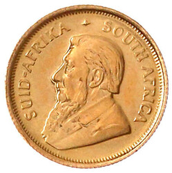 1/10 Krügerrand 1982. 1/10 Unze Feingold. prägefrisch, winz. ...